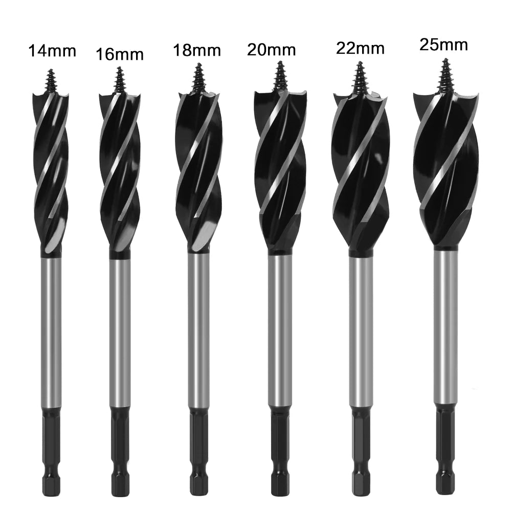 High carbon steel wood twist drill bit set - image 11 of 12