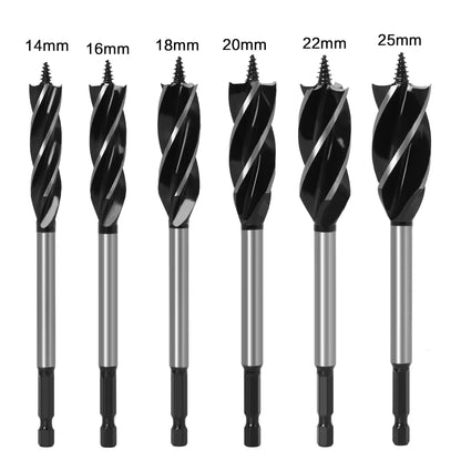 High carbon steel wood twist drill bit set - image 11 of 12