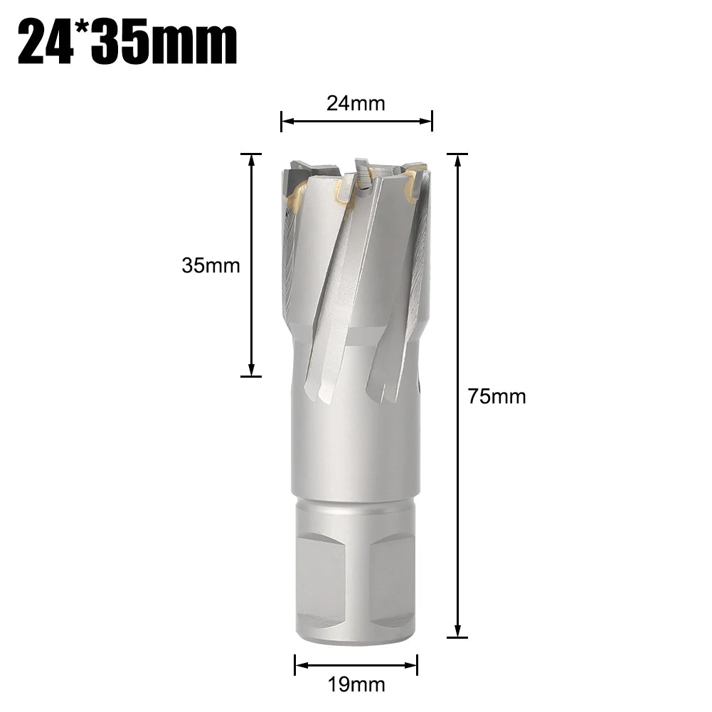 TCT Annular Cutter - 12-60mm, 3/4in Weldon Shank