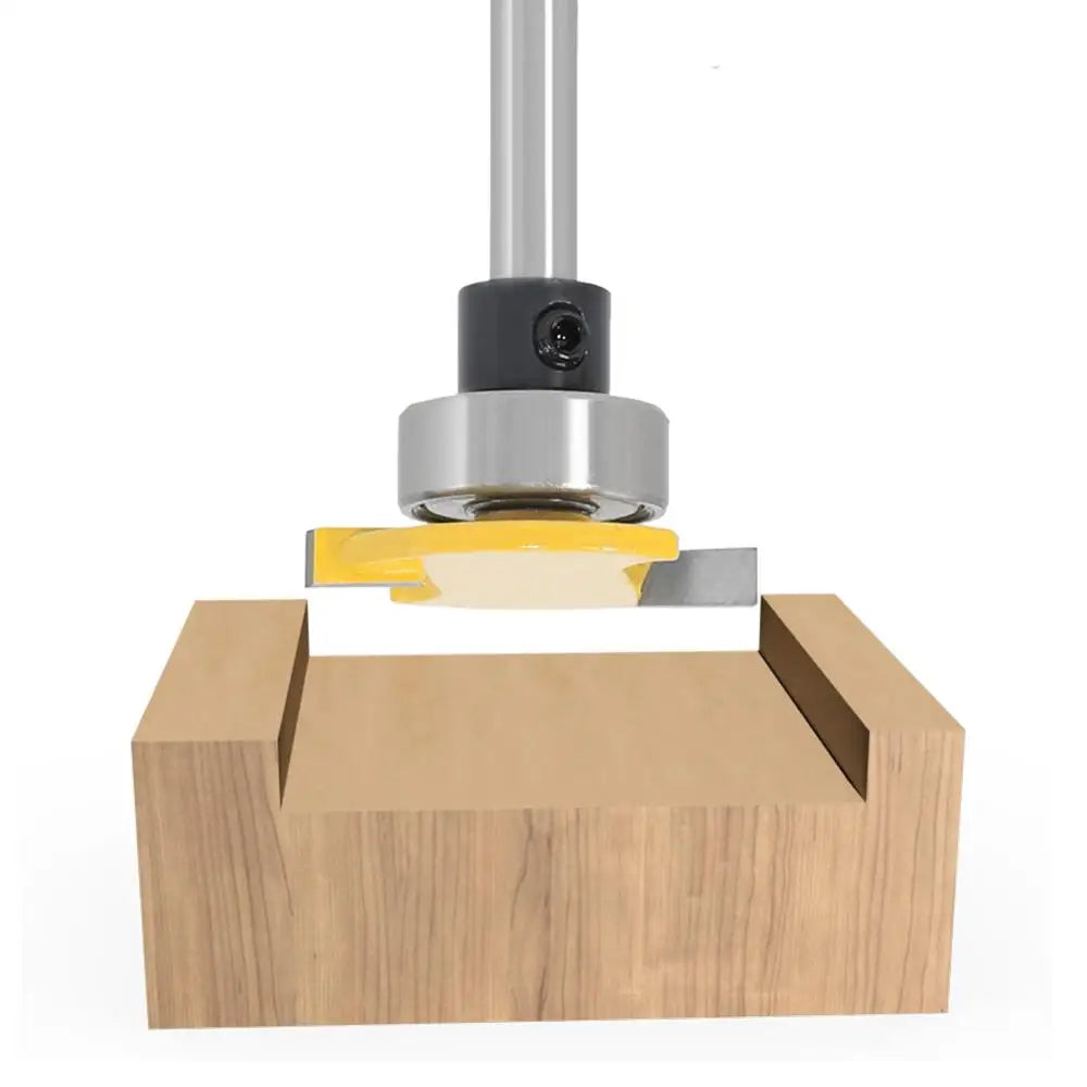Bearing T-slot router bit with 1/4in and 6mm shank - image 5 of 12