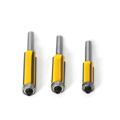 8mm shank flush trim router bit with top and bottom bearing - image 6 of 10