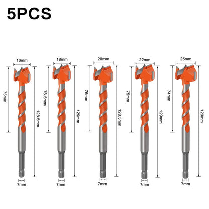 Round Shank Forstner Bit - 16-25mm Hinge Boring Drill Bit