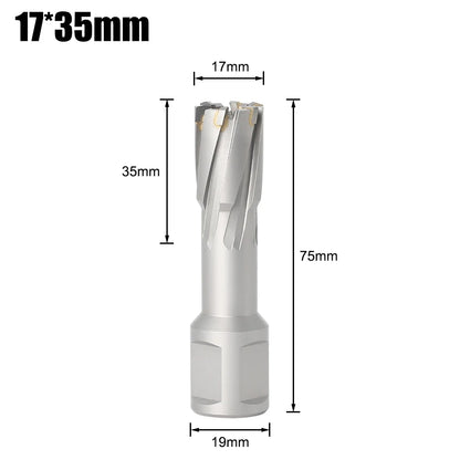 TCT Annular Cutter - 12-60mm, 3/4in Weldon Shank