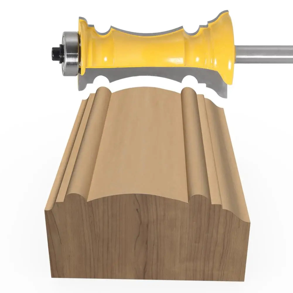 Mitered door frame router bit with 8mm shank - image 6 of 9