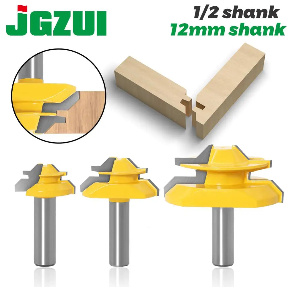 45 degree glue joint miter router bit - image 1 of 14