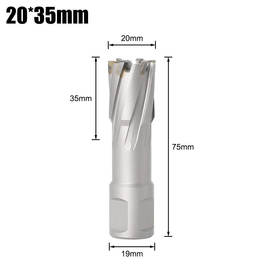 TCT Annular Cutter - 12-60mm, 3/4in Weldon Shank