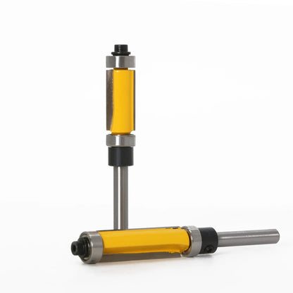 Template Trim Router Bit – Top & Bottom Bearing, 2in Cutting Length