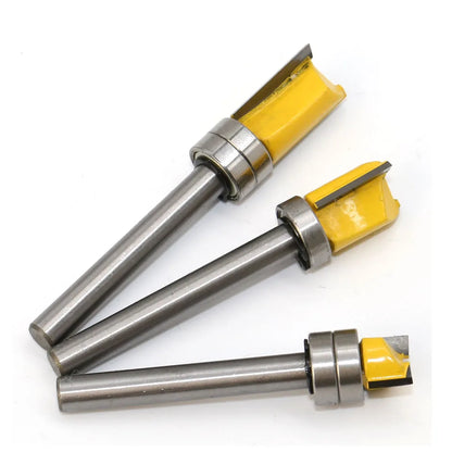 6mm shank hinge mortising template trim router bit - image 4 of 17