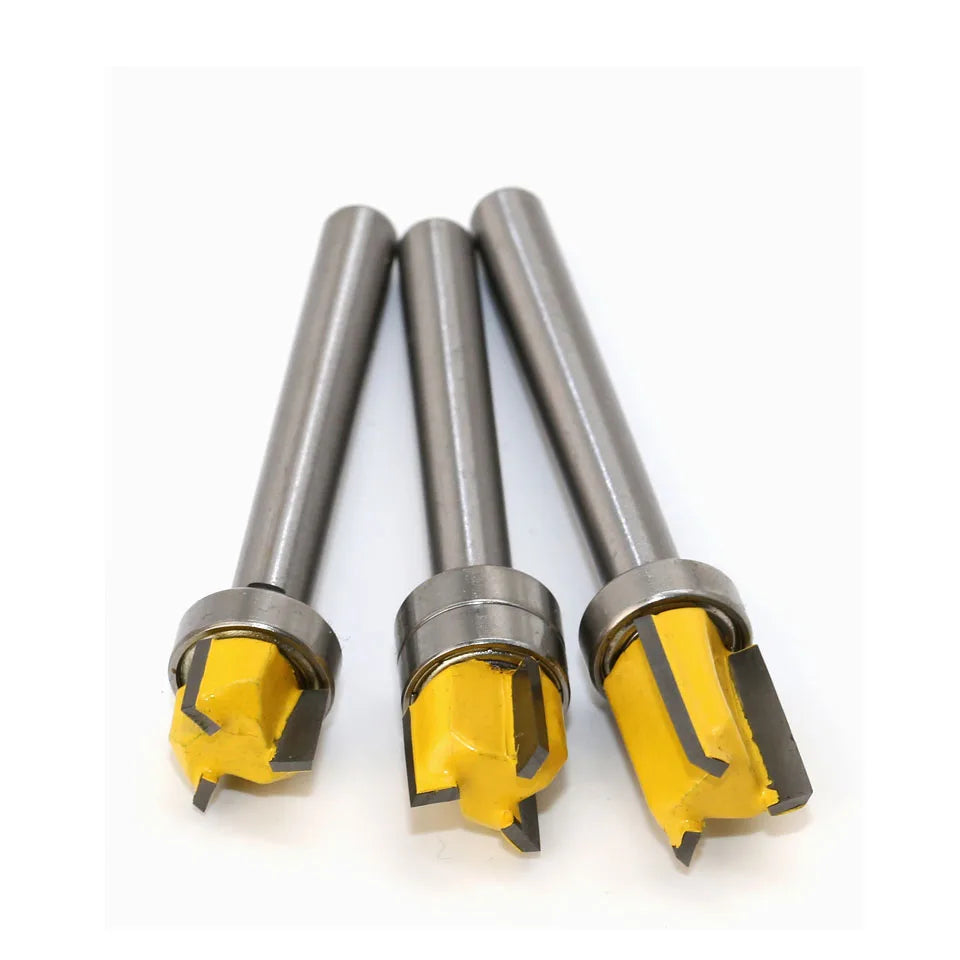 6mm shank hinge mortising template trim router bit - image 6 of 17