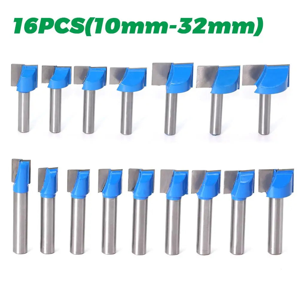 8mm shank solid carbide bottom cleaning router bit - image 18 of 22