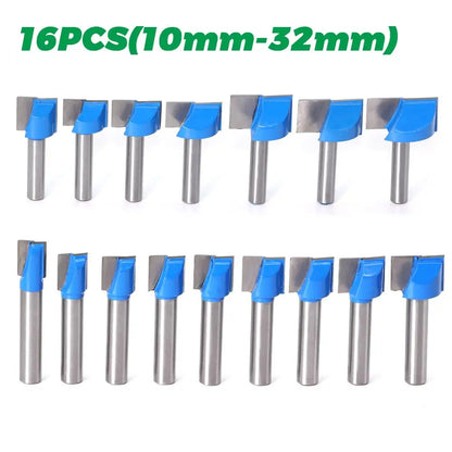 8mm shank solid carbide bottom cleaning router bit - image 18 of 22