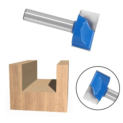 8mm shank solid carbide bottom cleaning router bit - image 4 of 22