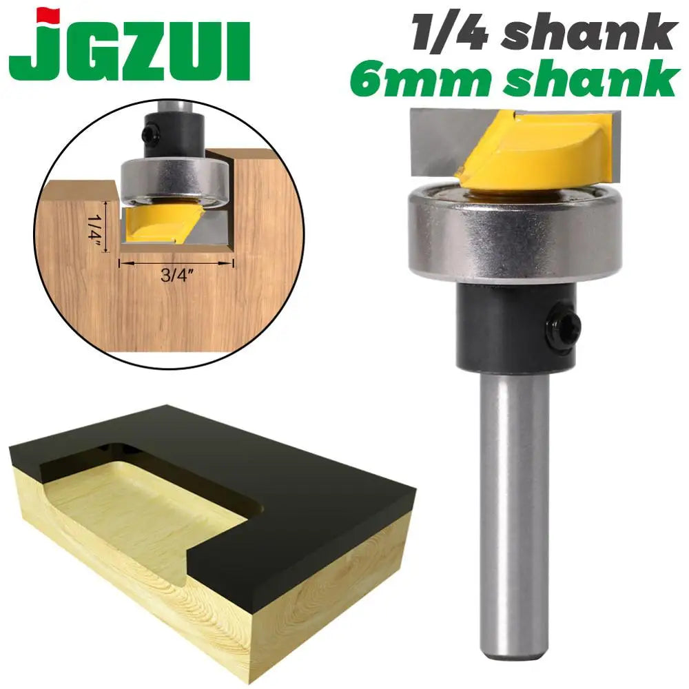 3/4in Bottom Cleaning Router Bit with 1/4in and 6mm shank - image 1 of 8