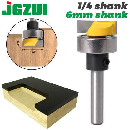 3/4in Bottom Cleaning Router Bit with 1/4in and 6mm shank - image 1 of 8