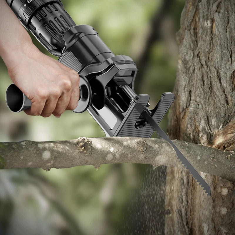 Reciprocating Saw Adapter – Turns Your Drill Into a Saw