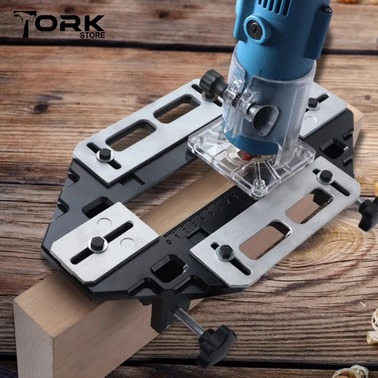 Door Hinge Mortising Jig - Aluminum