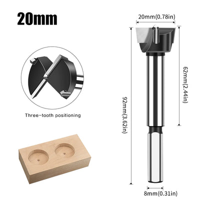 12-60mm tungsten carbide Forstner hinge boring bit - image 24 of 34