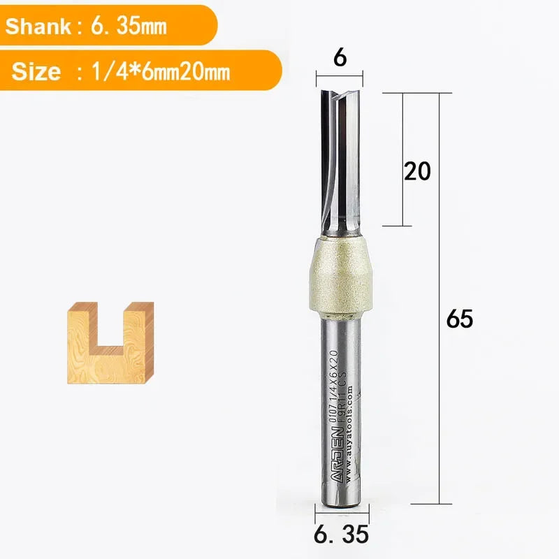 5-piece TCT router bit pack