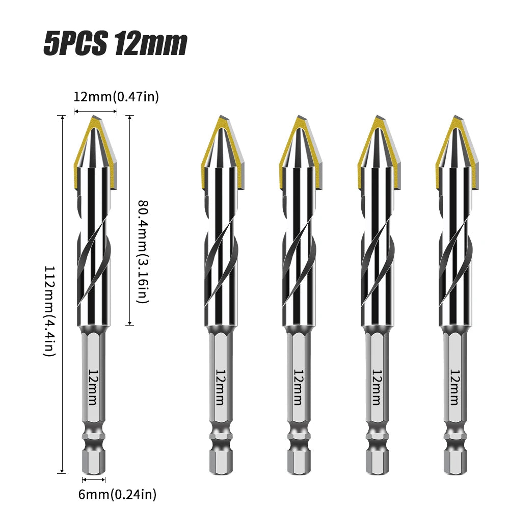 Eccentric drill bit set - view 10