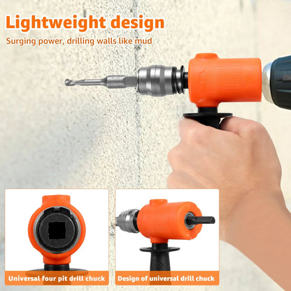 Electric Drill to Hammer Adapter - Forged Steel