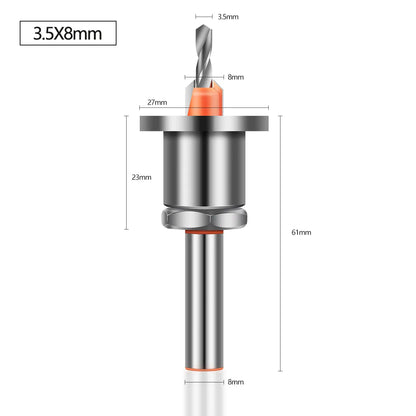 Straight Router Bit - 8mm Shank