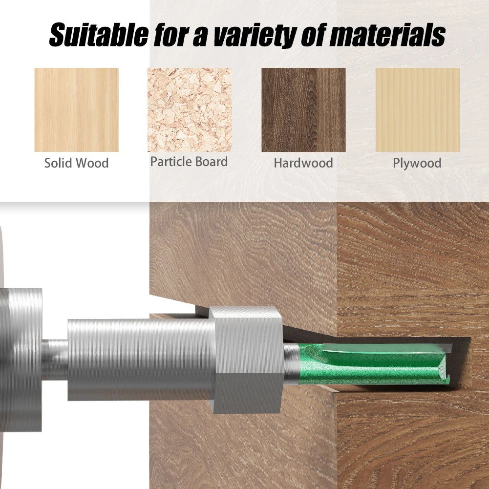 8mm shank straight router bit - image 2 of 26