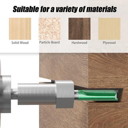 8mm shank straight router bit - image 2 of 26