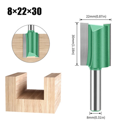 8mm shank straight router bit - image 25 of 26
