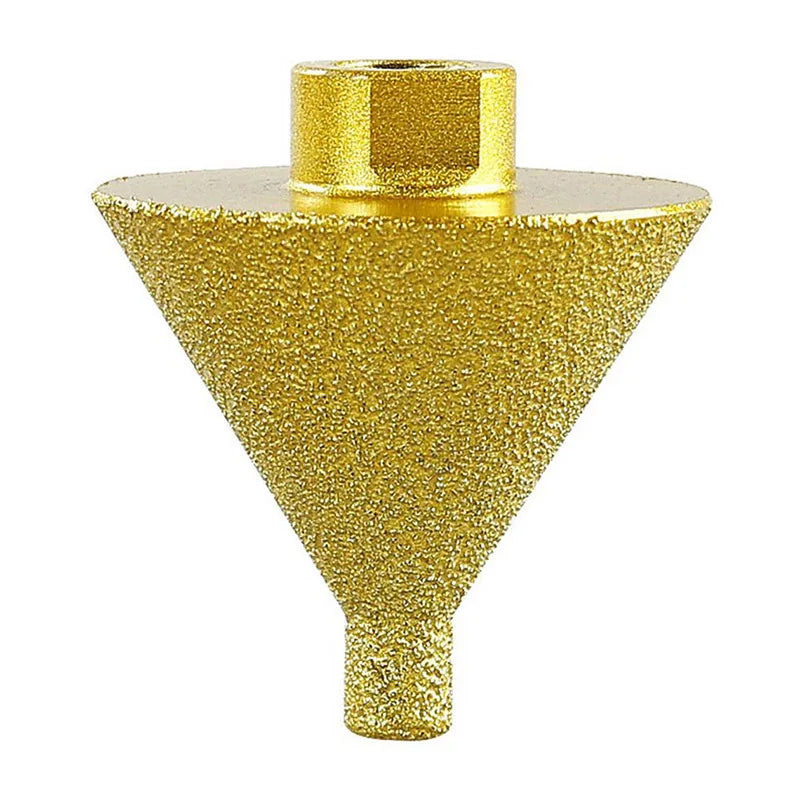 Diamond Conical Countersink Burr - M10/M4 Grinder Fitting