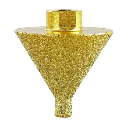 Diamond Conical Countersink Burr - M10/M4 Grinder Fitting