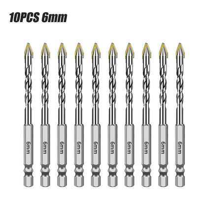 Hex Shank Core Drill Bit Set - Multi-Material Masonry Bits