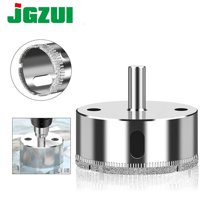 Large electroplated diamond hole saw for tile, glass and marble - image 1 of 33