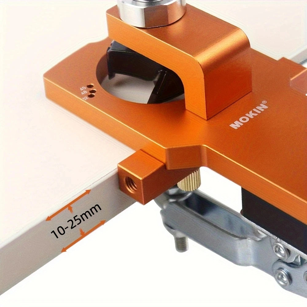 35mm Concealed Hinge Jig Kit – Hole Drilling Guide with Fixture