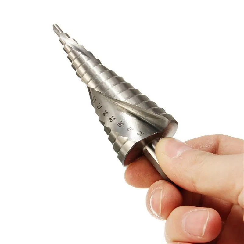 Titanium coated HSS step drill bit - view 6
