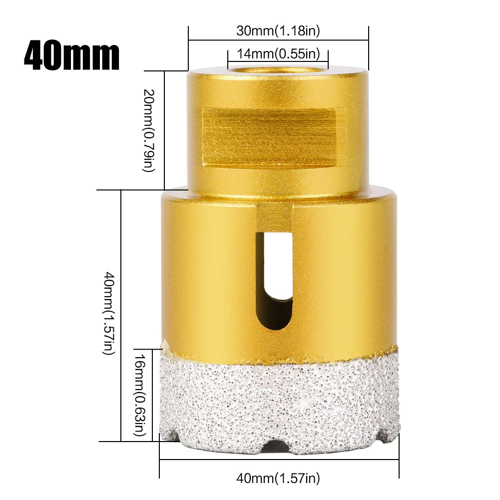 Diamond core drill bit - view 19