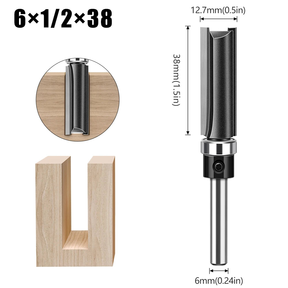 Bearing straight router bit - image 13 of 16
