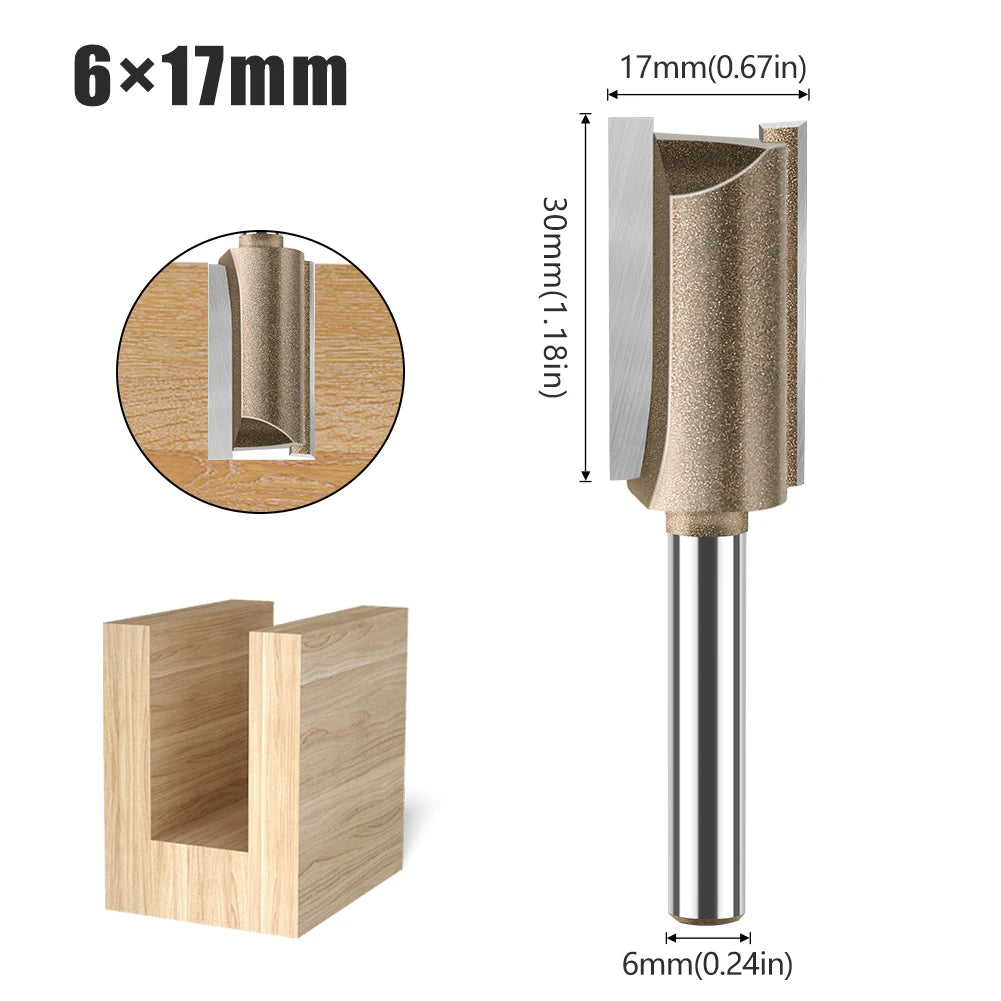 6mm shank straight router bit - image 26 of 29