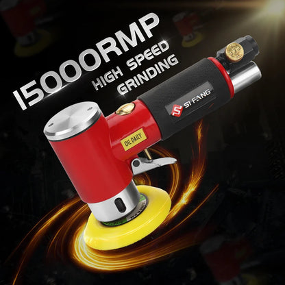 SIFANG Pneumatic Orbital Sander - Air-Powered, 13000 RPM