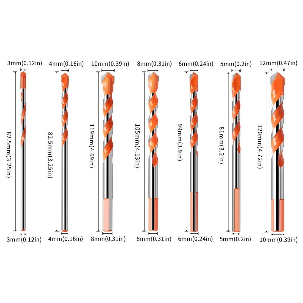 Triangle tip drill bit - view 15