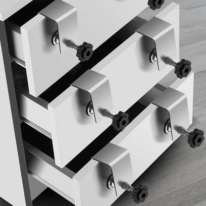 2-Piece Drawer Front Installation Clamps – Steel Cabinet Jig Set