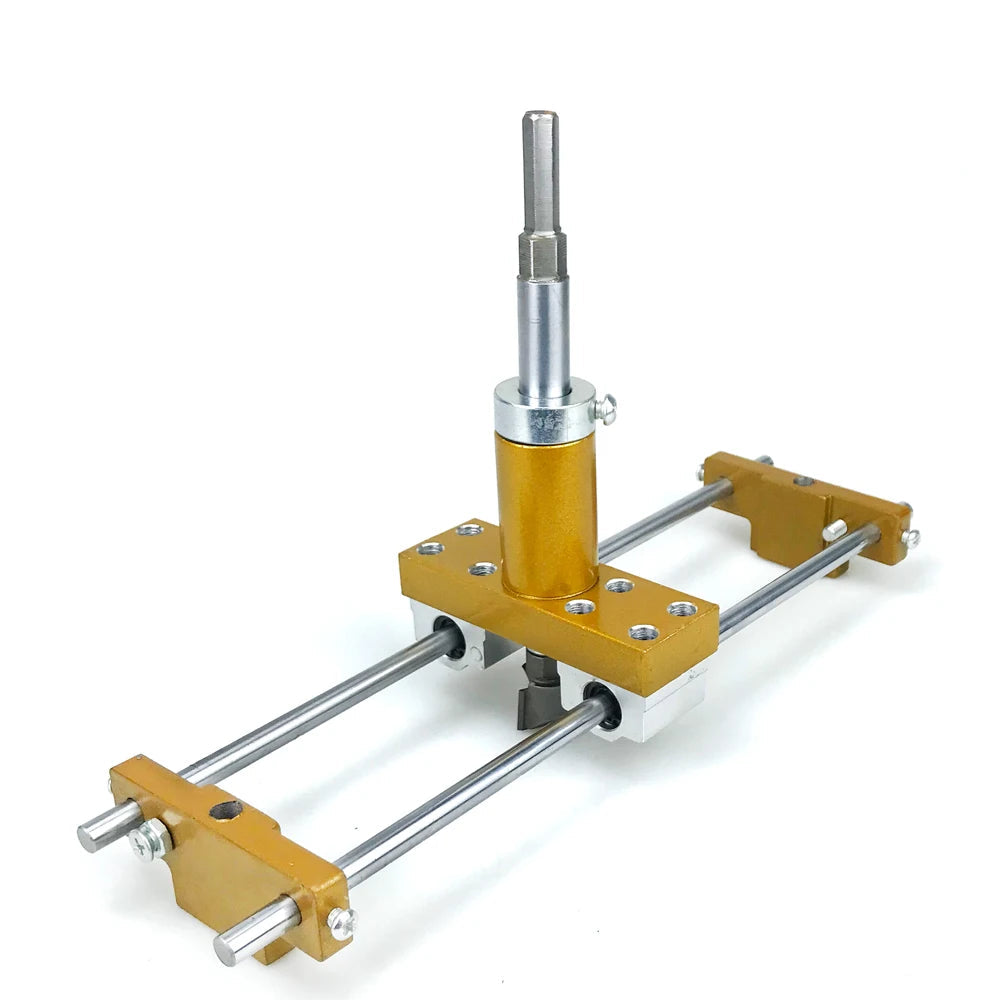 Door lock installation kit, hole opener and mortising jig