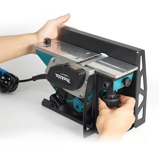 Inverted Mounting Stand for Electric Planers