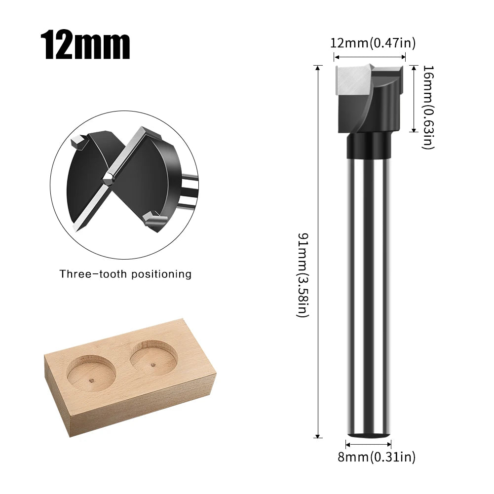 12-60mm tungsten carbide Forstner hinge boring bit - image 32 of 34
