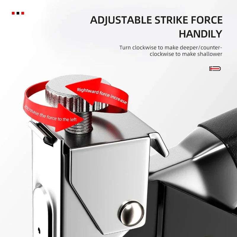 Manual staple gun - view 4