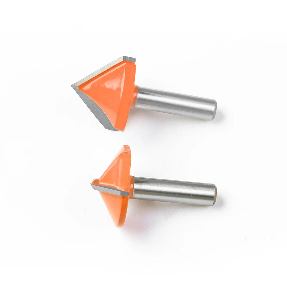 8mm shank V-groove router bit - image 6 of 16