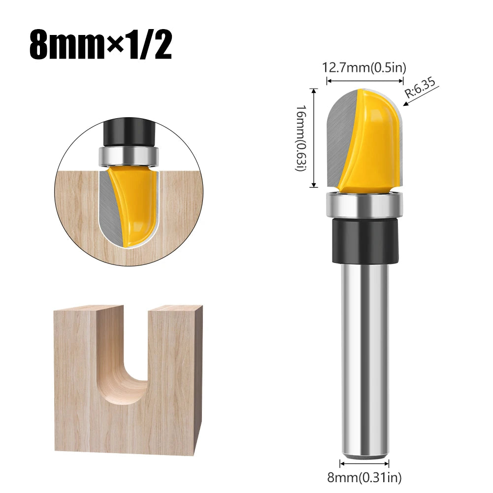 Bowl and tray round nose router bit - image 11 of 18