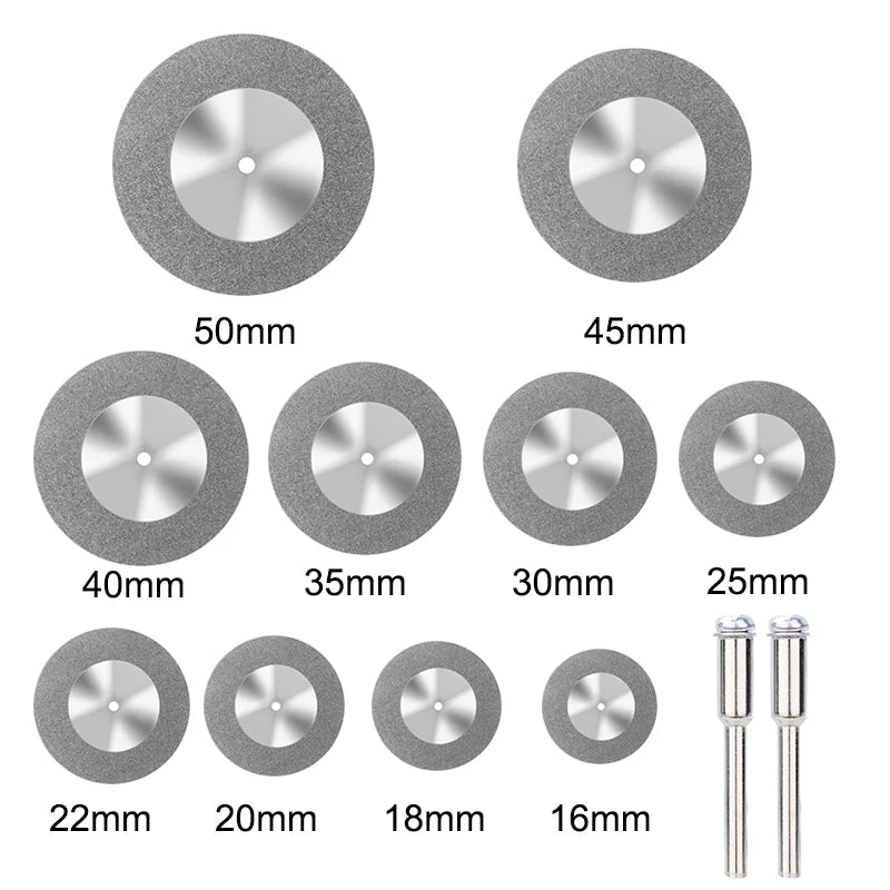 Mini diamond saw blade for rotary tools - view 3