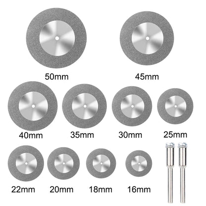 Mini diamond saw blade for rotary tools - view 3