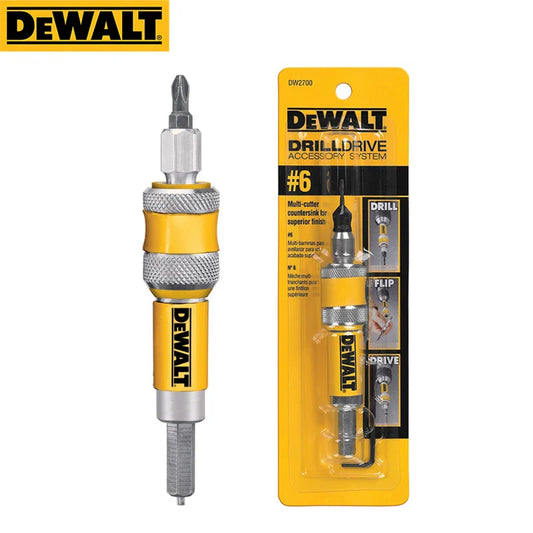 Quick-Change Drill & Countersink Bit Set – 2-in-1 Tool-Free Swap