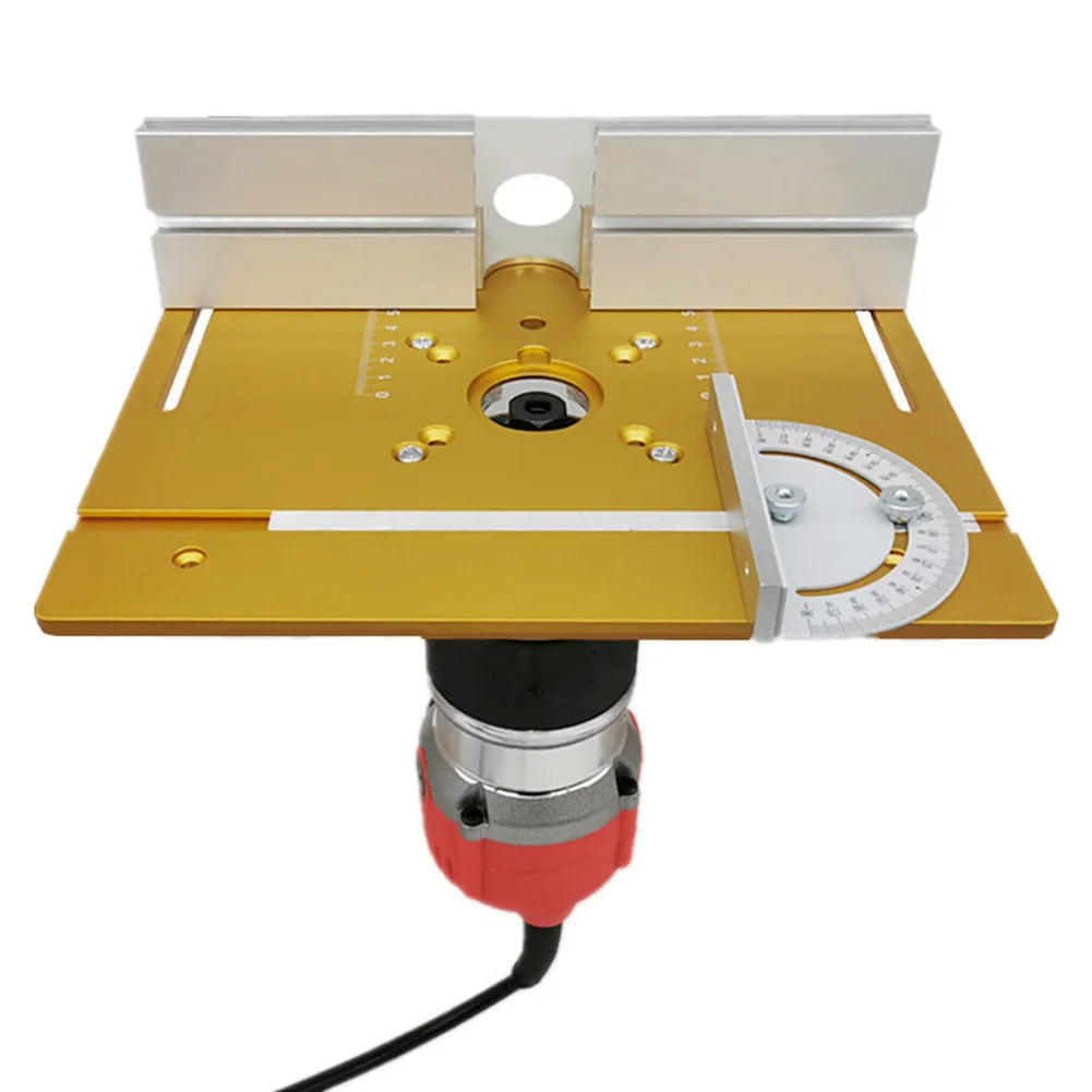 Router Table Lift Plate - Aluminum, 2 Inch Lift Stroke
